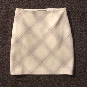 Black and white market skirt